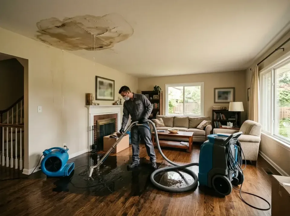 attic-pipe-burst-ceiling-drip-008 — frequently asked questions, Water Damage Restoration & Carpet Care in Eudora, KS